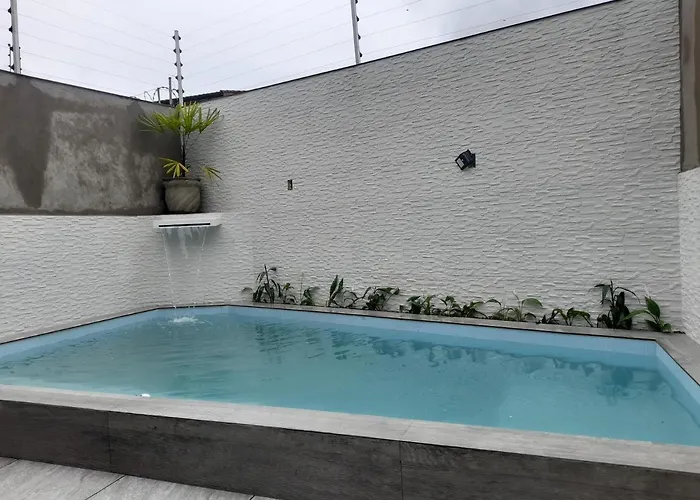 Casa De Praia Com Piscina
